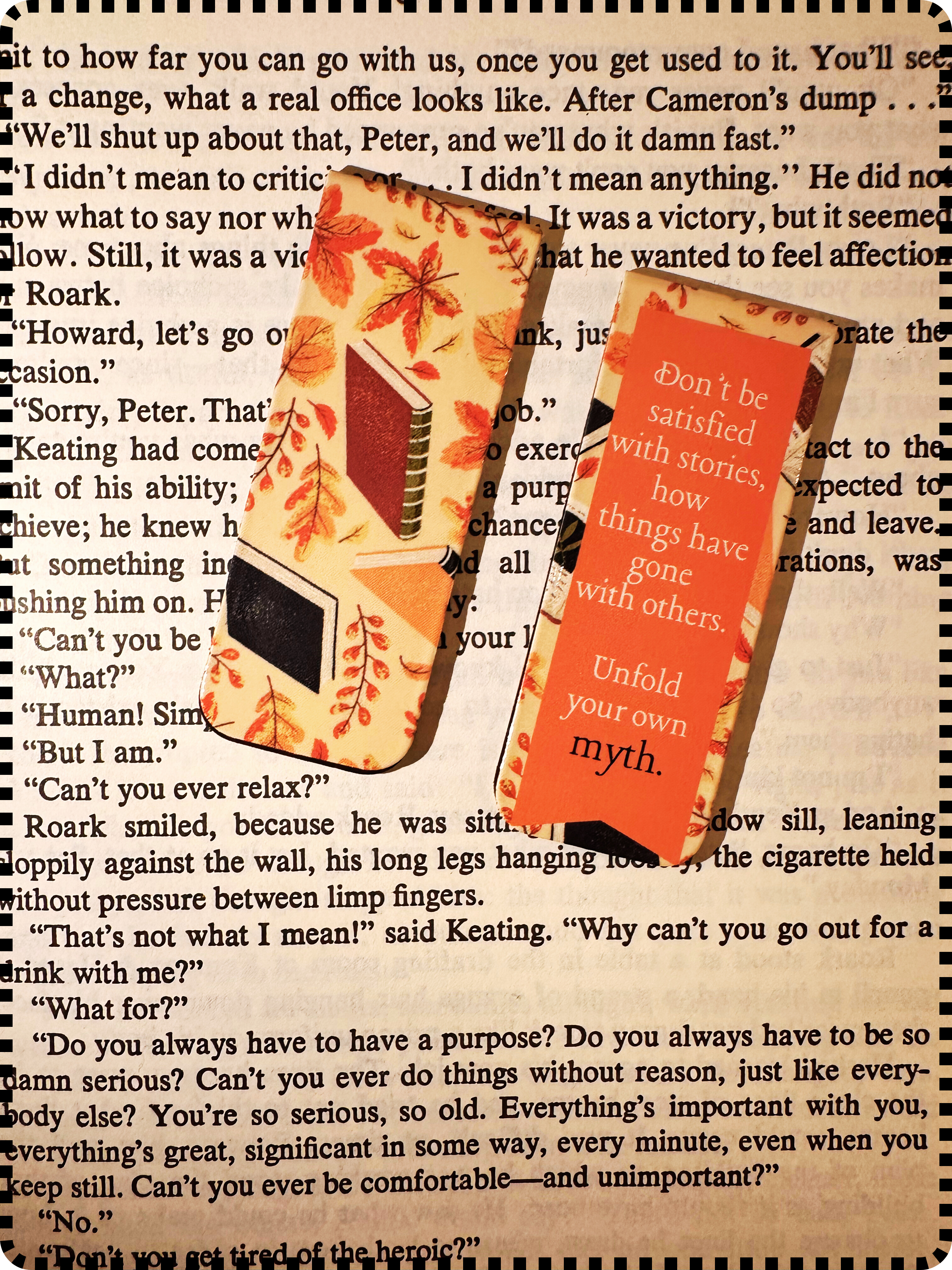 Rumi-Inspired Magnetic Bookmark Set (3-Pack) Double-Sided