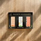 Rumi-Inspired Magnetic Bookmark Set (3-Pack) Double-Sided