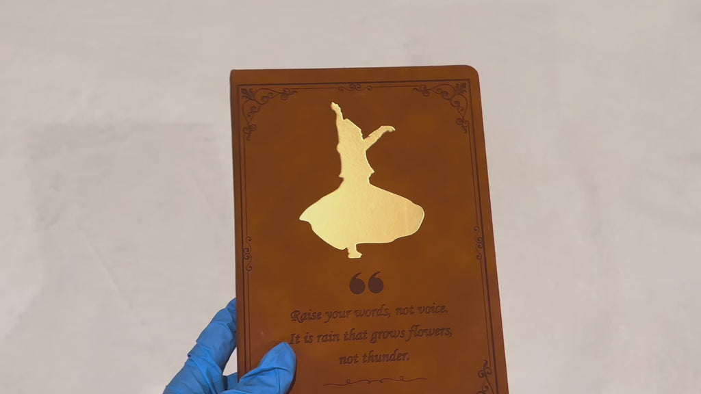 Rumi-Inspired A5 Notebook